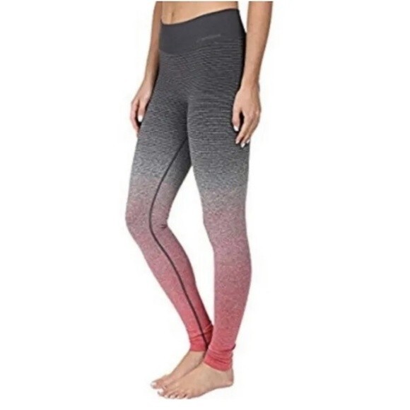 Brooks Streaker Ombre Running Leggings Size Small High-Rise Gradient Multicolor - Picture 2 of 6